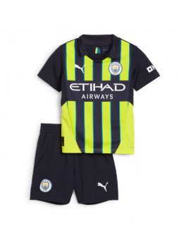 Manchester City Dječji Gostujuci Dres kompleti 2024-25 Kratak Rukavima (+ kratke hlače)